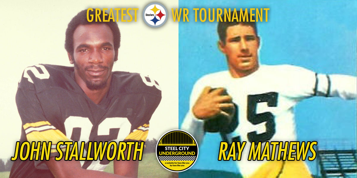 Greatest WR Tournament - Round 1 - Stallworth vs. Mathews - Steel City ...