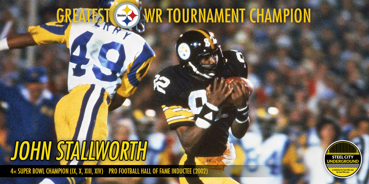 82 Days Until Kickoff, a Former Wide Receiver for the Pittsburgh Steelers,  John Stallworth, considered to be one of the best Wide Receivers in the NFL  History. : r/steelers