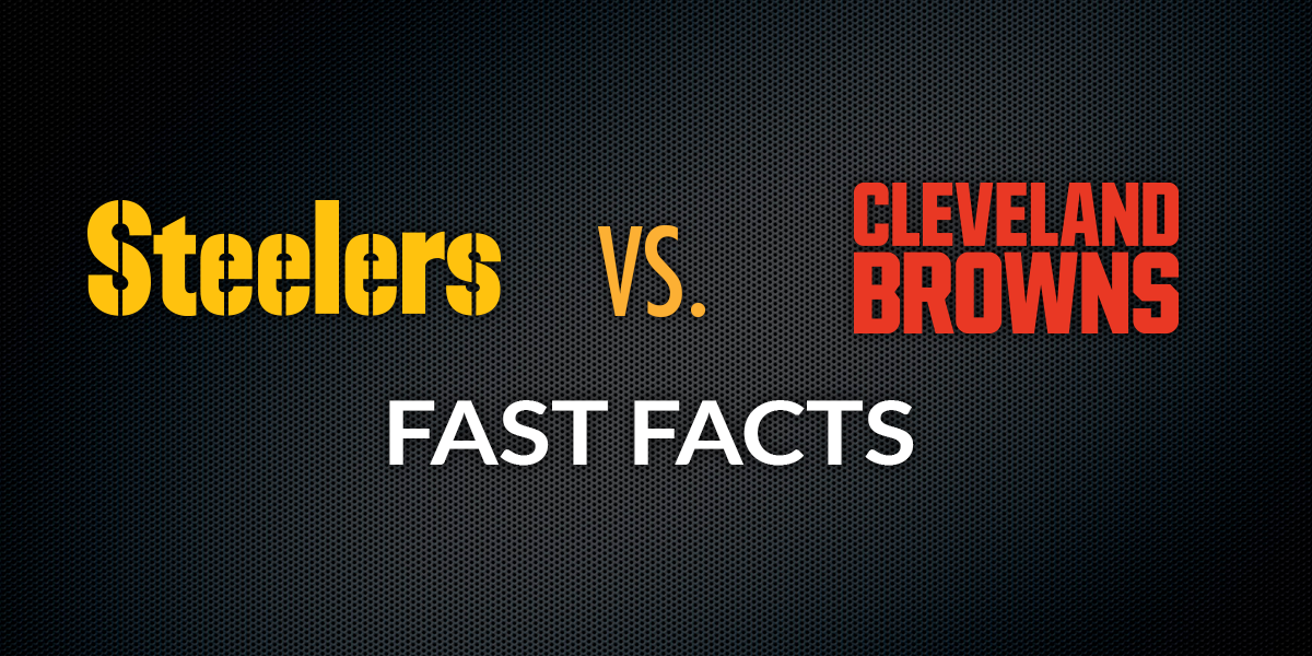 Cheat Sheet: Steelers vs. Browns