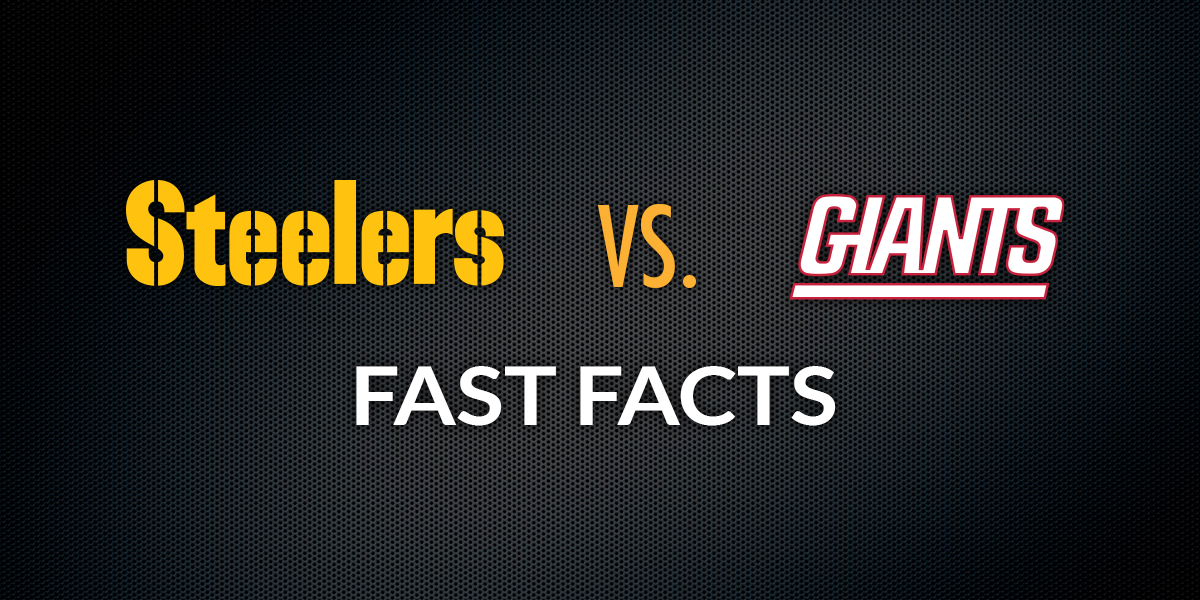 History of the Pittsburgh Steelers versus New York Giants