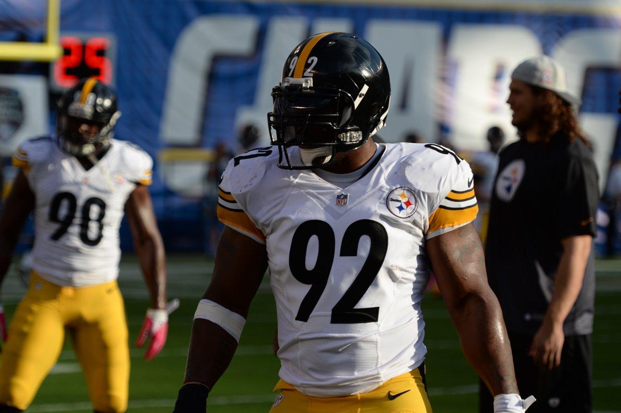 Steelers LB James Harrison crushing post-game workout on Instagram