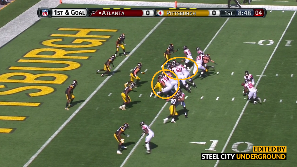 Pittsburgh Steelers Atlanta Falcons Preseason Touchdown