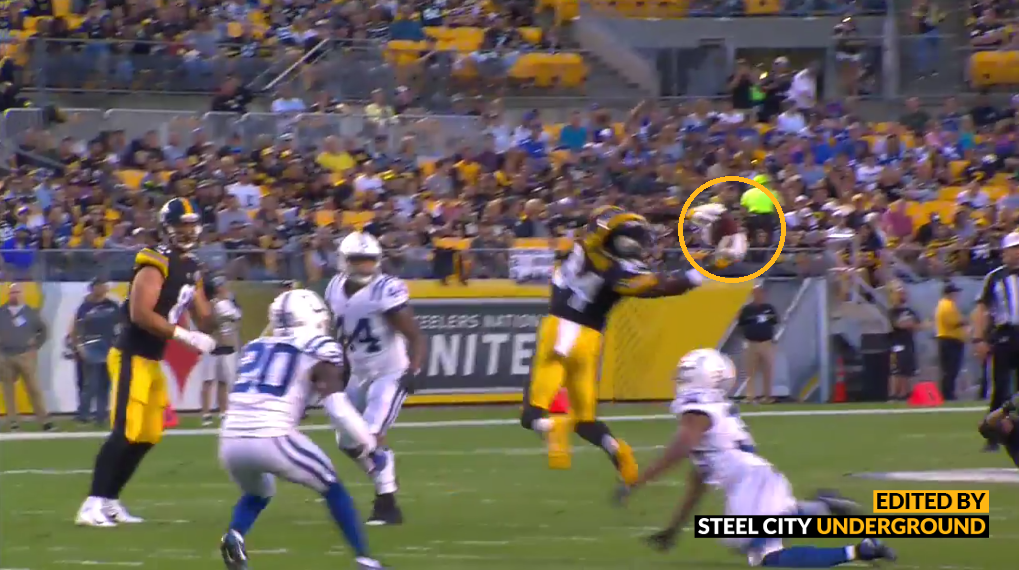 Pittsburgh Steelers Indianapolis Colts Preseason Antonio Brown