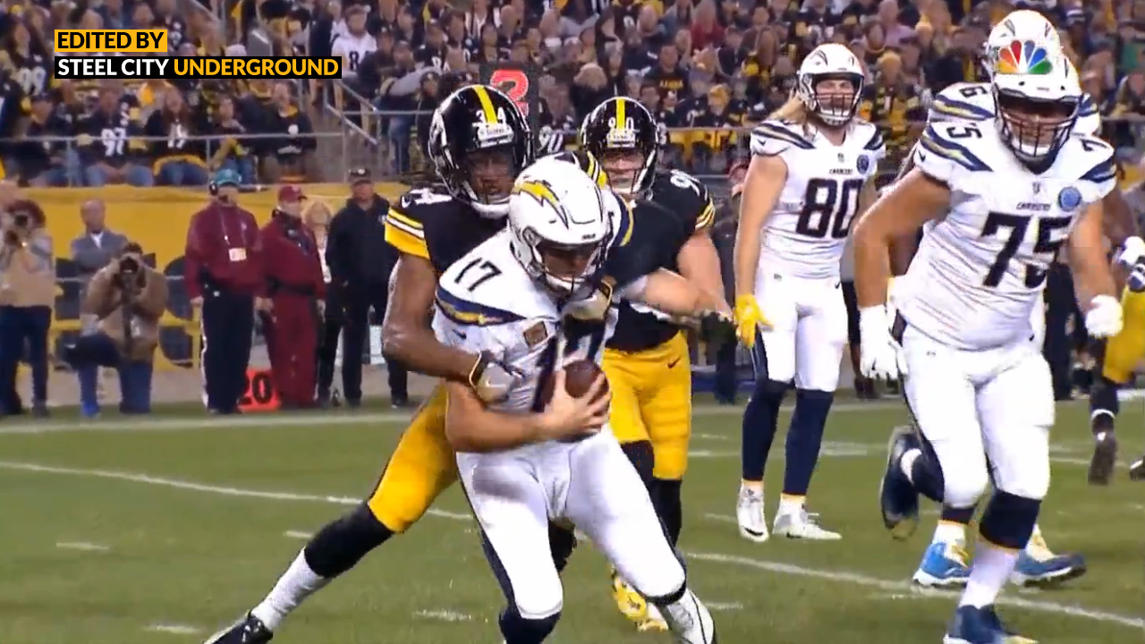 Plays of the Year: Terrell Edmunds registers first career NFL sack ...