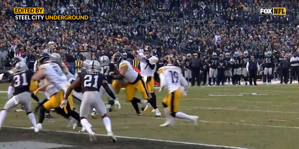 Watch: Dangerous pass puts Pittsburgh ahead with three minutes ...