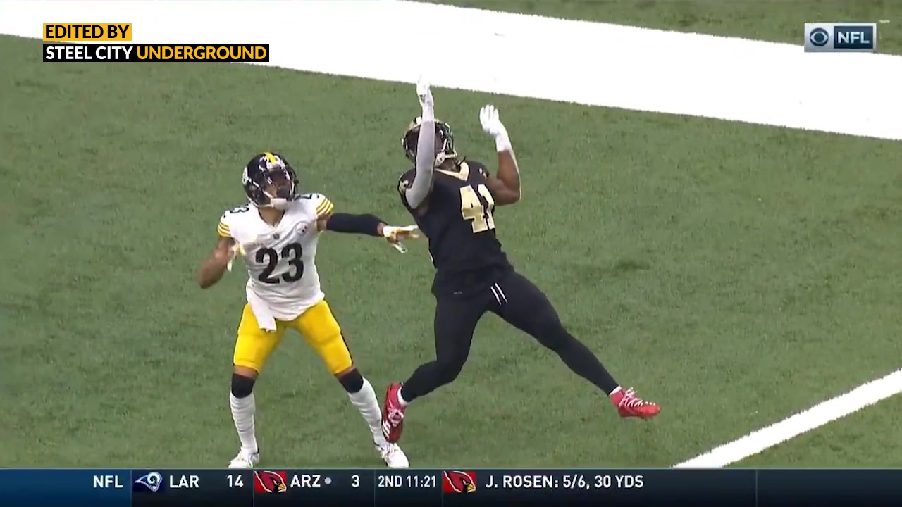 Turning Points Haden's phantom pass interference costs Steelers