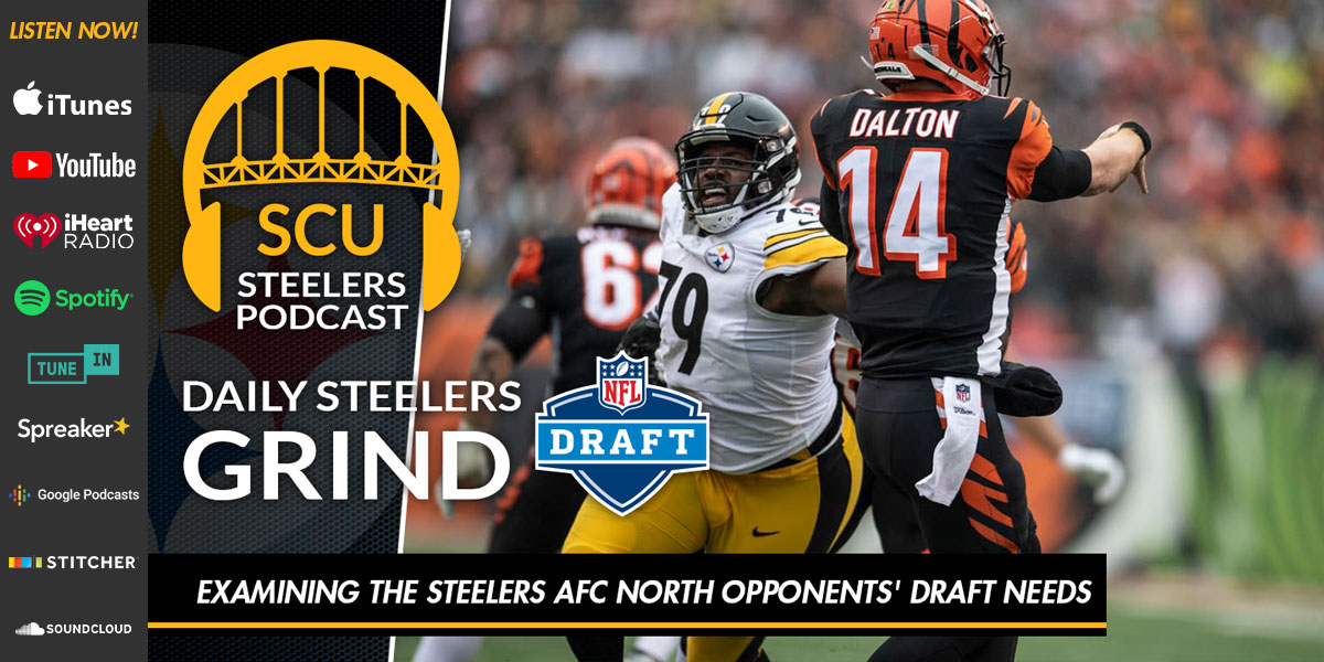 Examining the Steelers AFC North opponents' draft needs