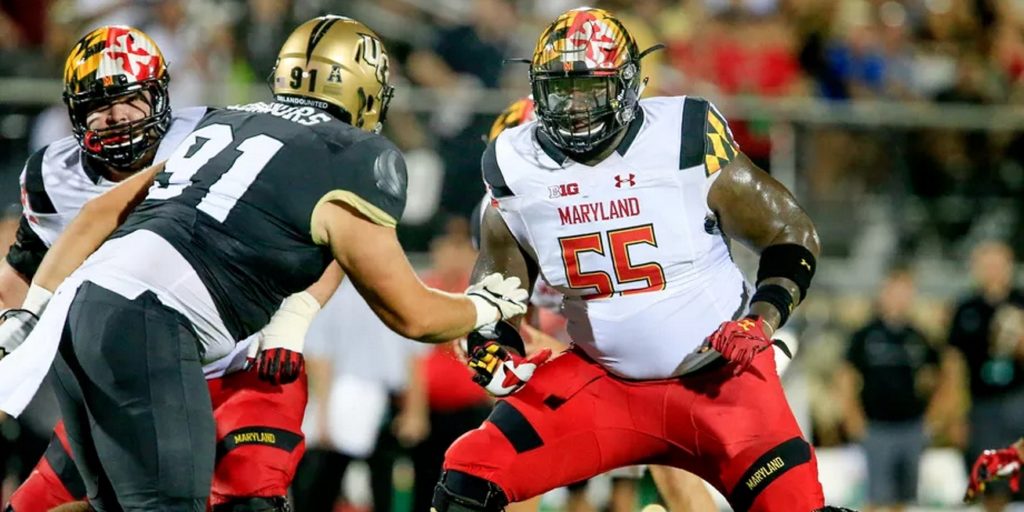 Offensive lineman Derwin Gray Maryland Terrapins