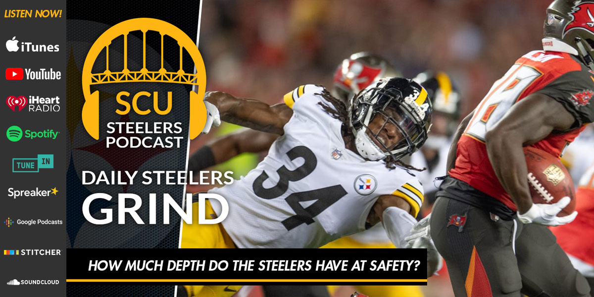 How much depth do the Steelers have at safety?