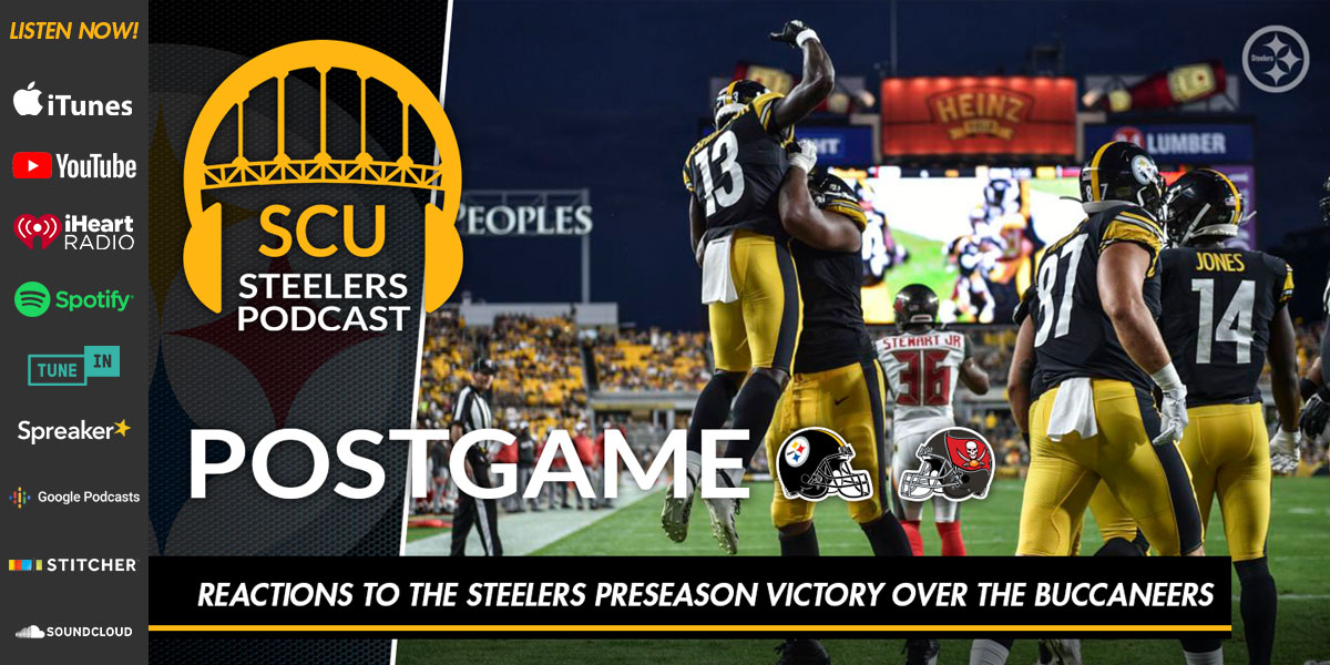 Reactions to the Steelers preseason victory over the Buccaneers