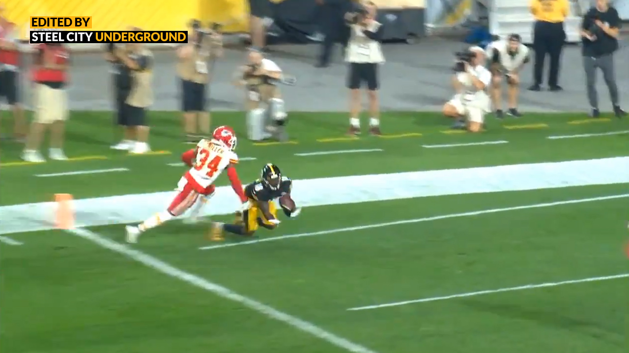 Watch: Diontae Johnson's clutch circus catch puts Steelers ahead - Steel  City Underground