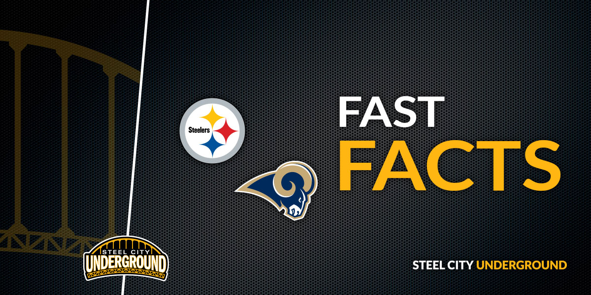 Steelers vs. Rams Fast Facts