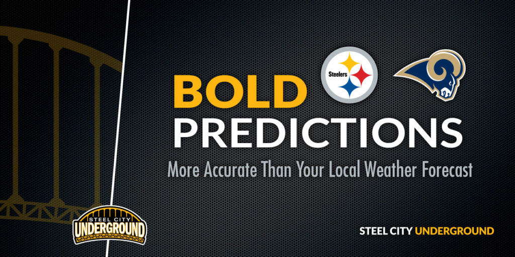 Bold Predictions: Might The Steelers Have The Rams' Number In Week 10 ...