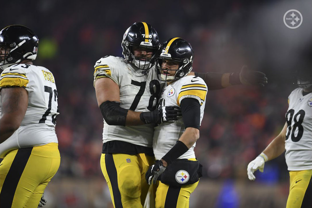 Mason Rudolph knows Steelers are stuck with him 