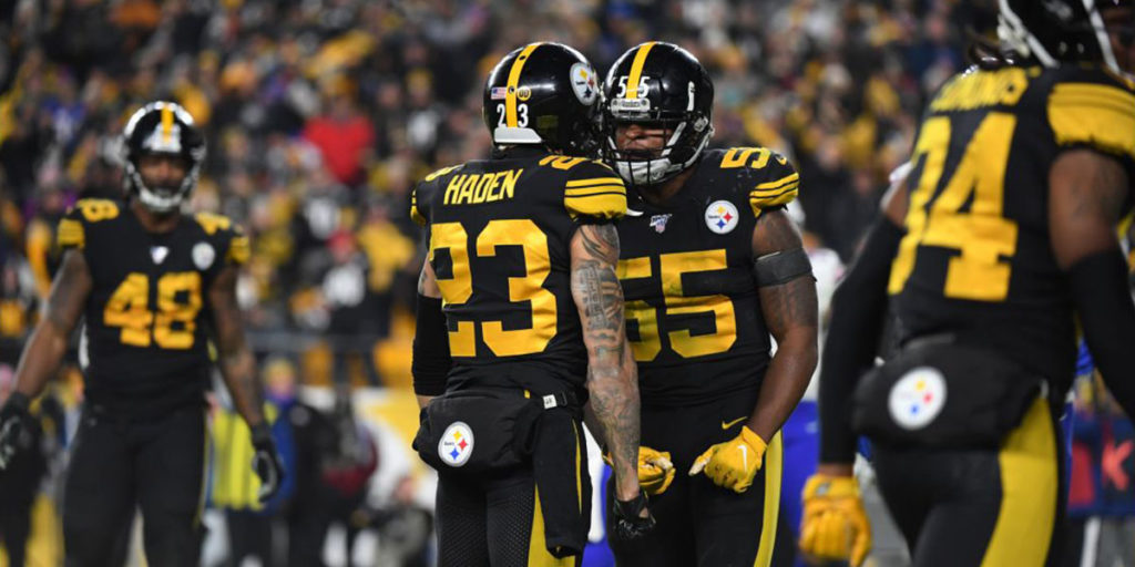 Pittsburgh Steelers LB Devin Bush and CB Joe Haden