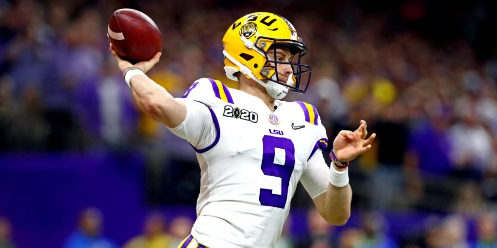 LSU Quarterback Joe Burrow