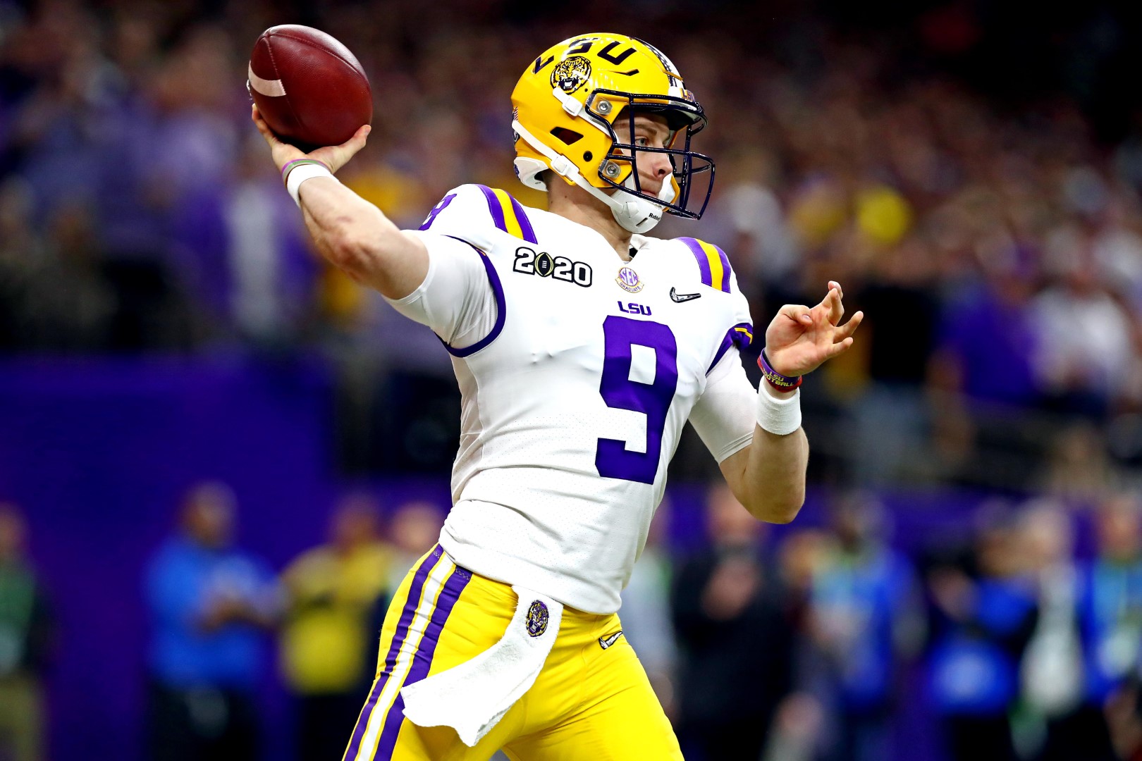 Who knew? LSU quarterback sensation Joe Burrow has strong