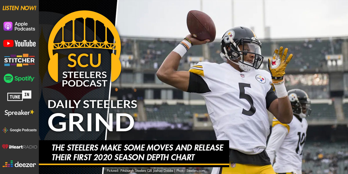 The Steelers make some moves and release their first 2020 season depth