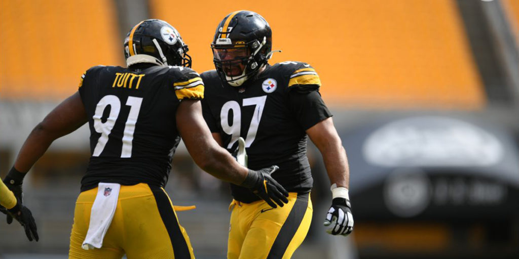 Pittsburgh Steelers Stephon Tuitt and Cameron Heyward