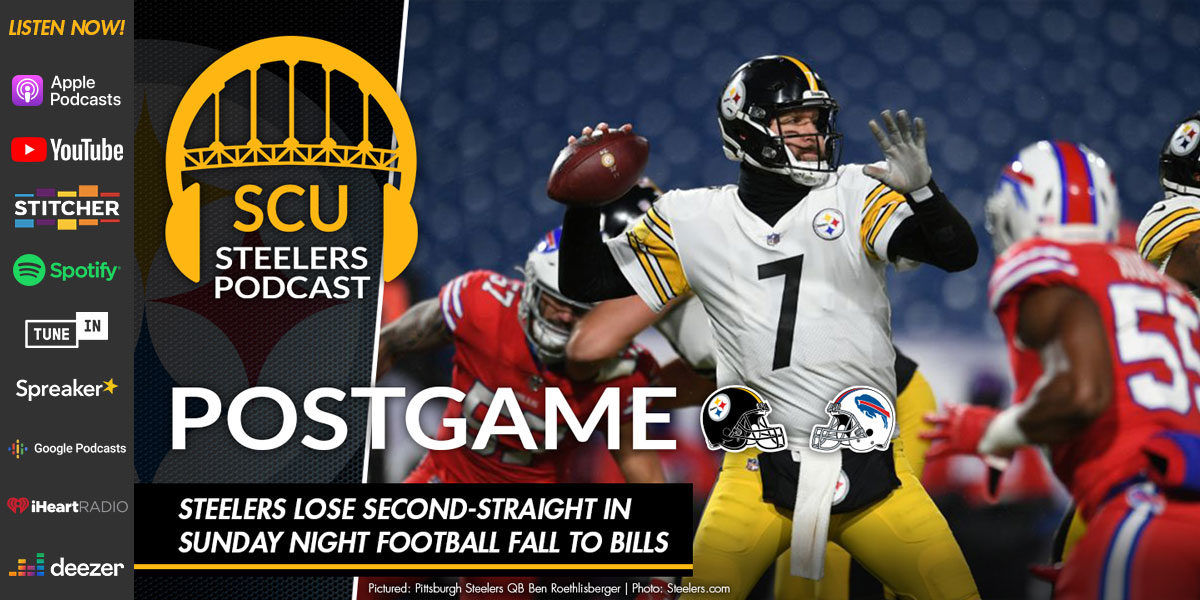 Steelers lose second-straight in Sunday Night Football fall to Bills