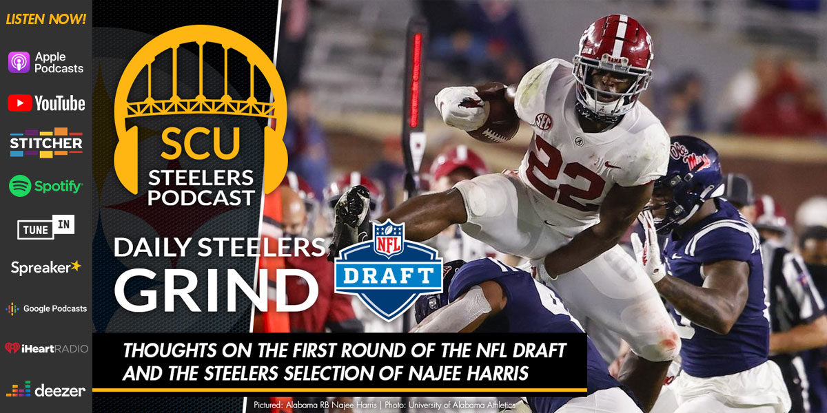 Thoughts on the first round of the NFL Draft and the Steelers selection of Najee Harris