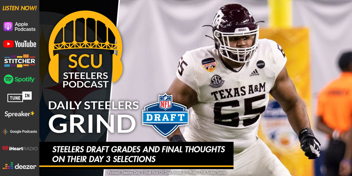 Steelers draft grades and final thoughts on their Day 3 selections