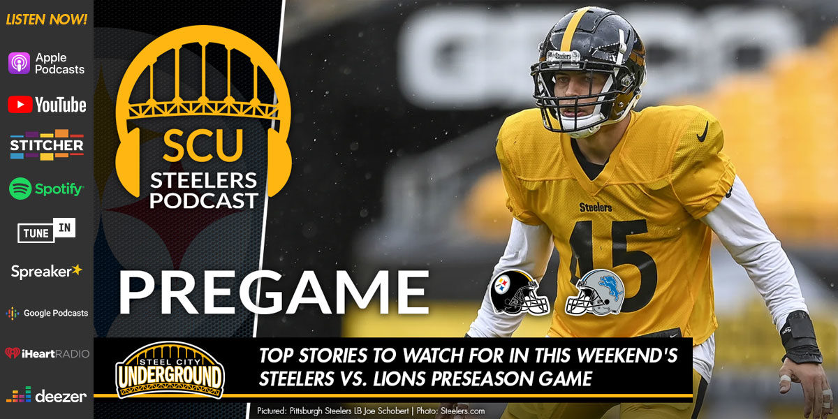 Top stories to watch for in this weekend's Steelers vs. Lions preseason game