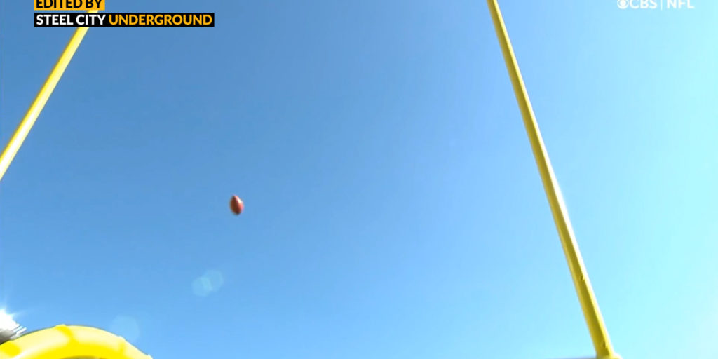 Watch: Chris Boswell kicks the longest field goal in Heinz Field history