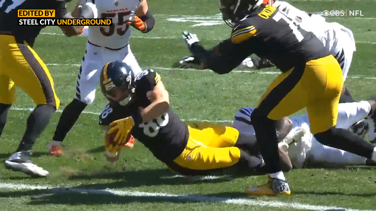 PSU Alum Pat Freiermuth Scores First NFL Touchdown with Steelers