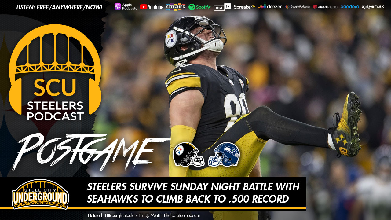 Steelers Survive Sunday Night Battle With Seahawks To Climb Back To 500 Record Steel City 