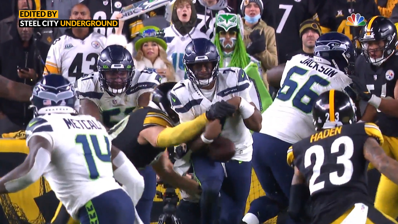 Seattle Seahawks 20-23 Pittsburgh Steelers: T.J. Watt strip-sack