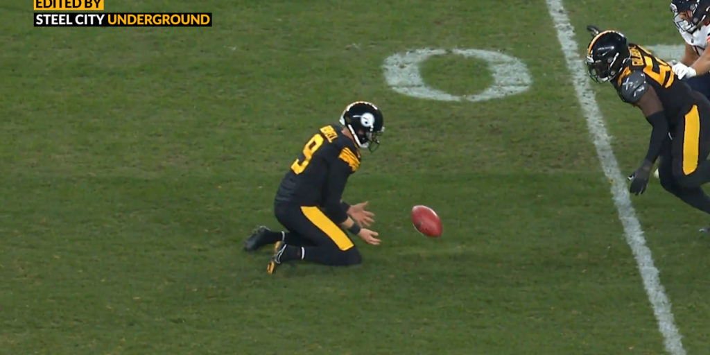 Watch: Chris Boswell recovers his own kickoff