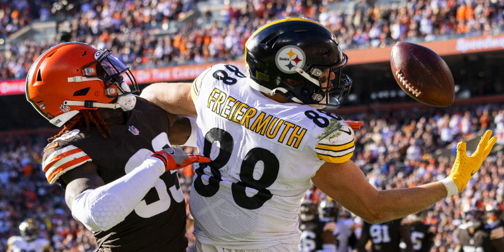 Steelers tight end Pat Freiermuth