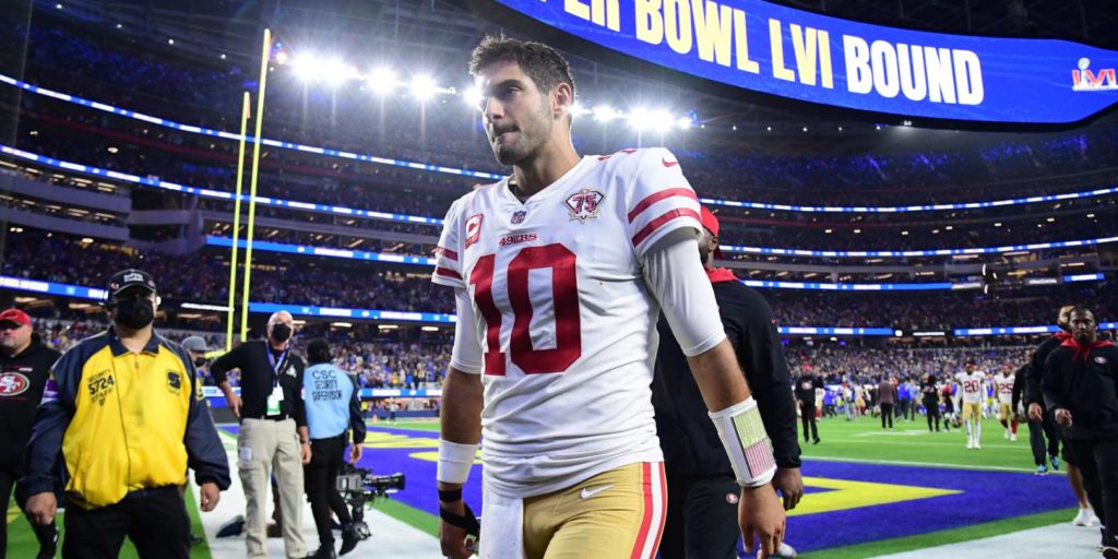 San Francisco 49ers QB Jimmy Garoppolo