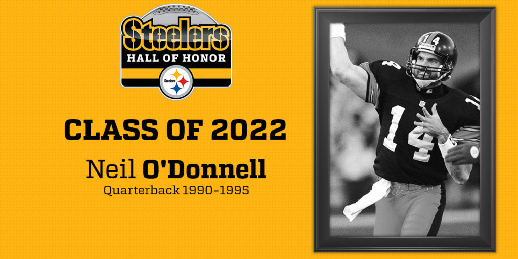 Pittsburgh Steelers QB Neil O'Donnell