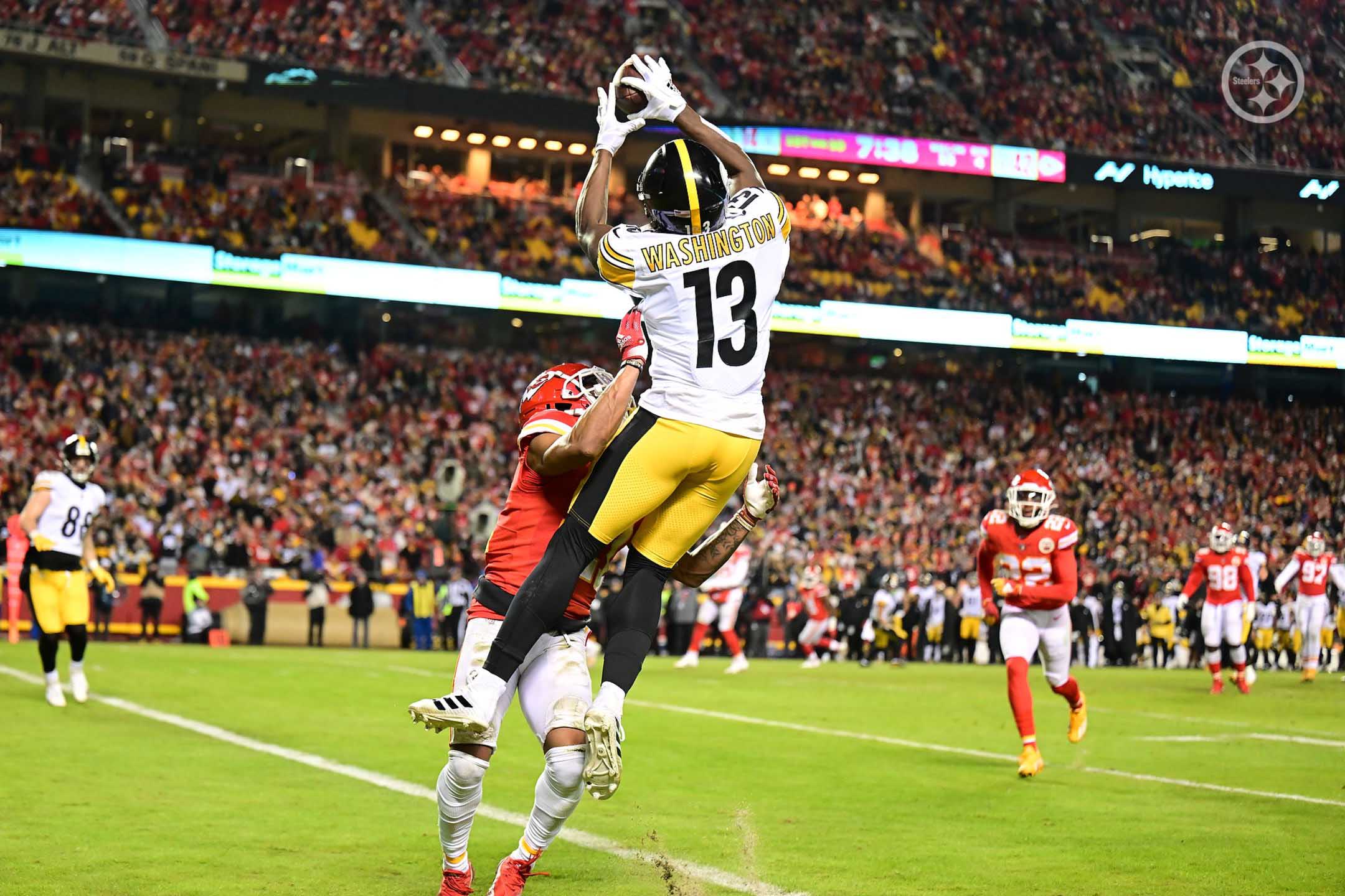 What are Steelers' Top Slot Options with JuJu Smith-Schuster Out?