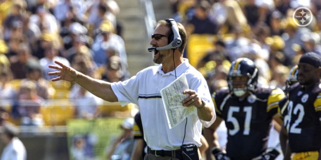 Bill Cowher Pittsburgh Steelers