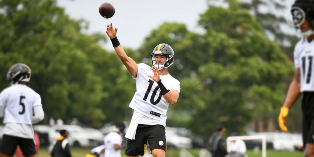 Mitchell Trubisky Steelers Camp