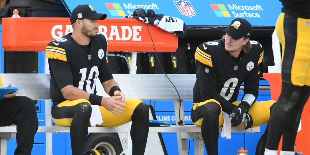 Pittsburgh Steelers QBs Mitchell Trubisky & Kenny Pickett