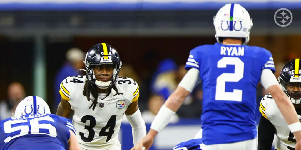 Terrell Edmunds of the Pittsburgh Steelers