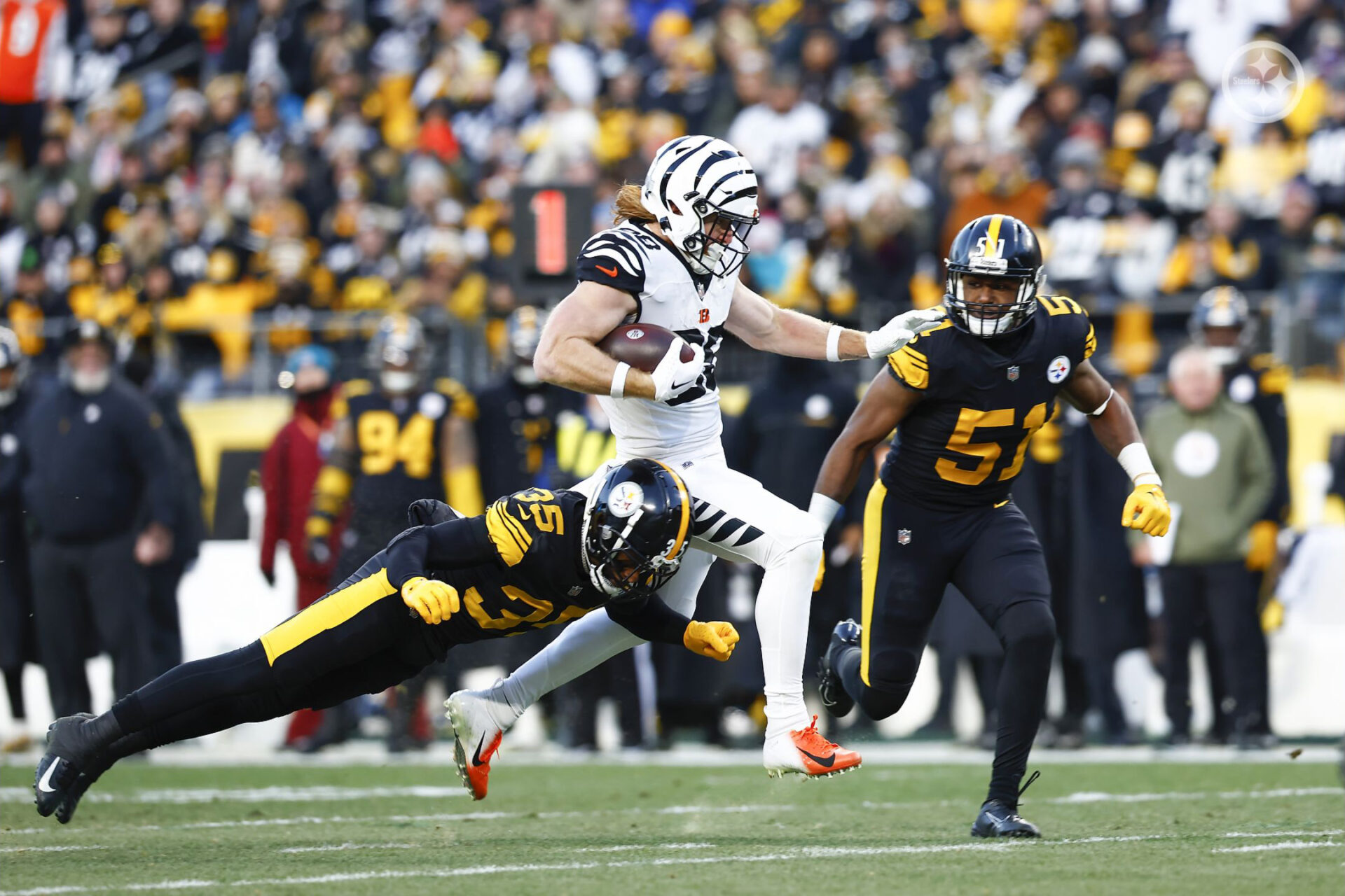 Highlights and Touchdowns: Bengals 37-30 Steelers in NFL