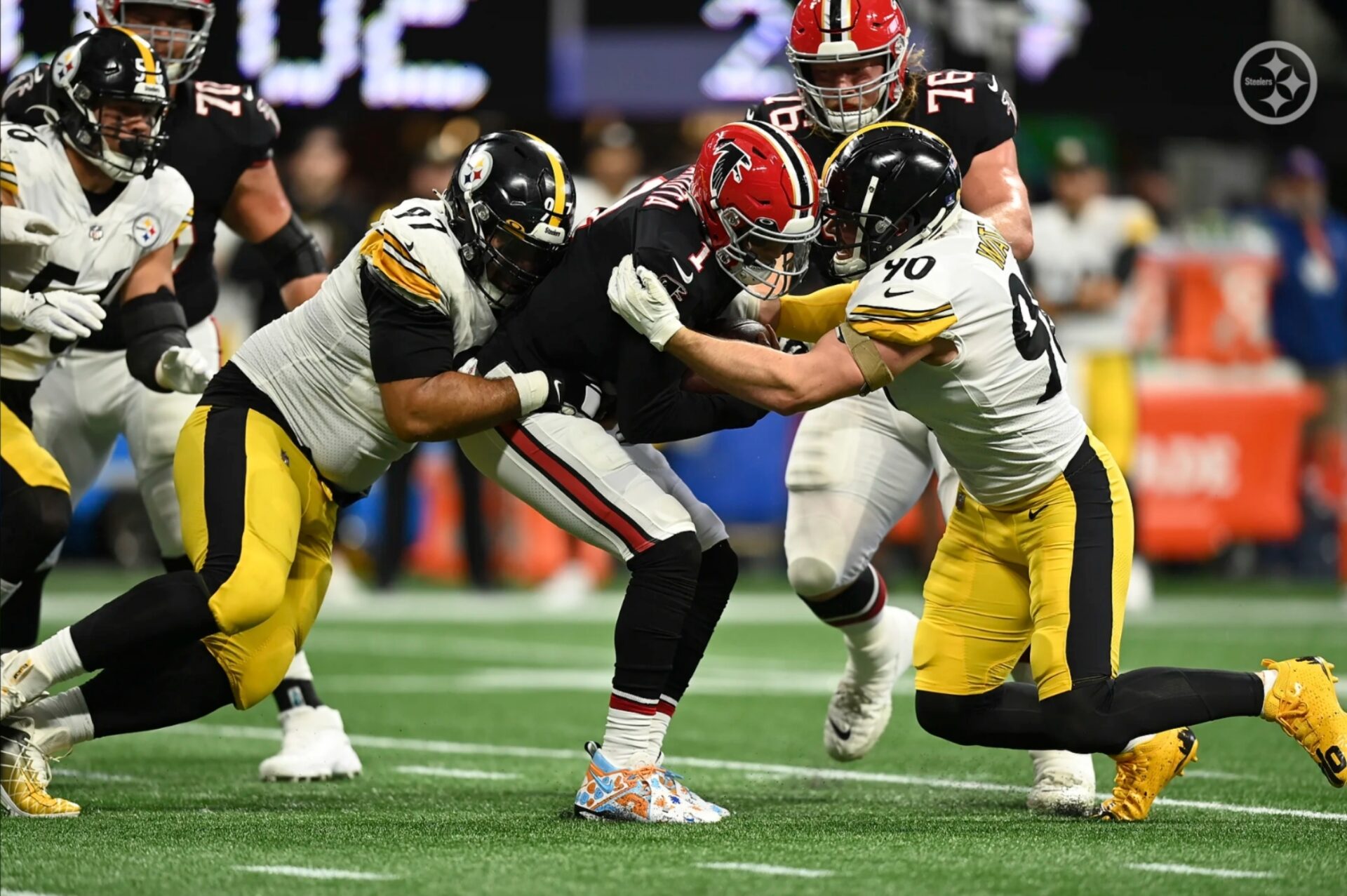 Pittsburgh Steelers on X: Derek Watt does the griddy