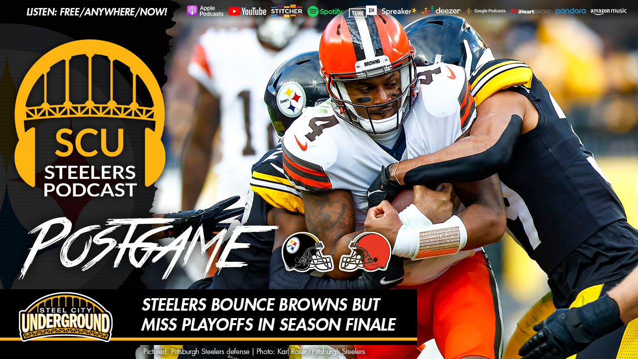 Steelers bounce Browns but miss playoffs in season finale - Steel