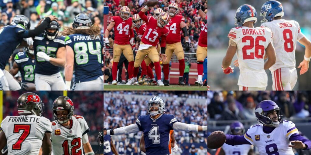 NFC Wildcard Round teams, 2022-23 NFL season