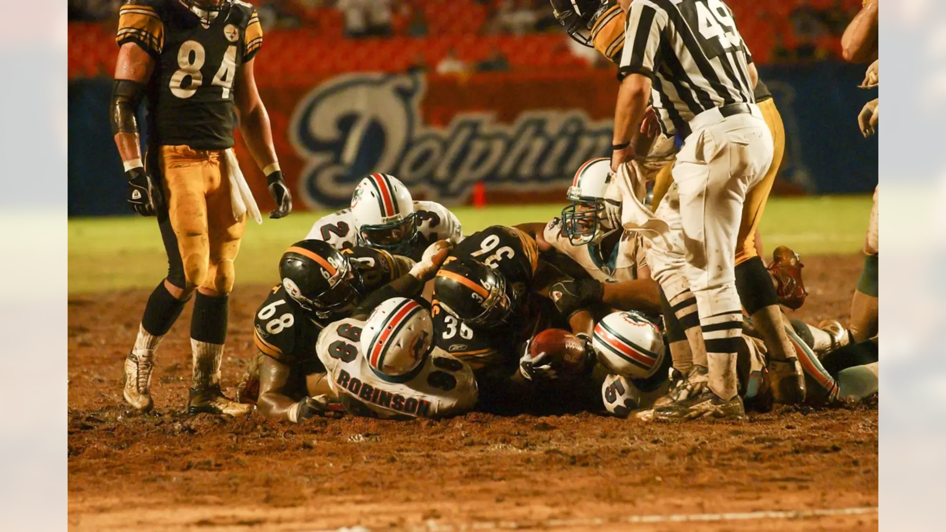 Flashback Friday: Steelers vs. Dolphins in the Mud Bowl