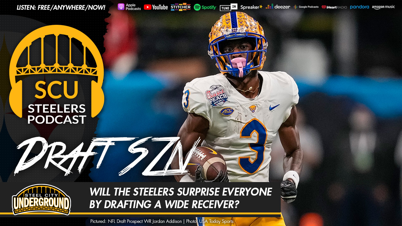 Will the Steelers surprise everyone by drafting a wide receiver