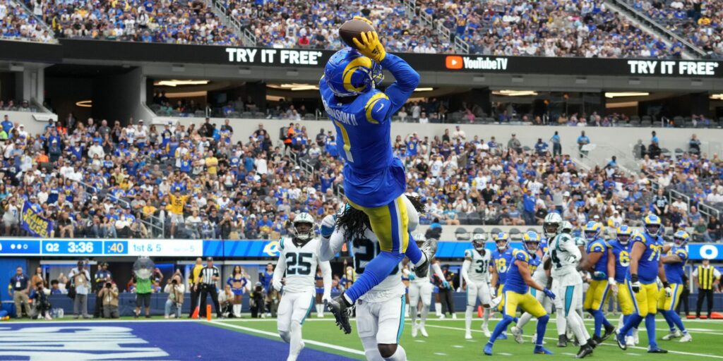 Allen Robinson of the Los Angeles Rams