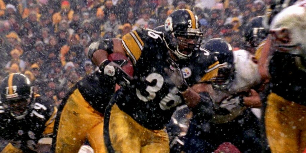 Pittsburgh Steelers running back Jerome Bettis