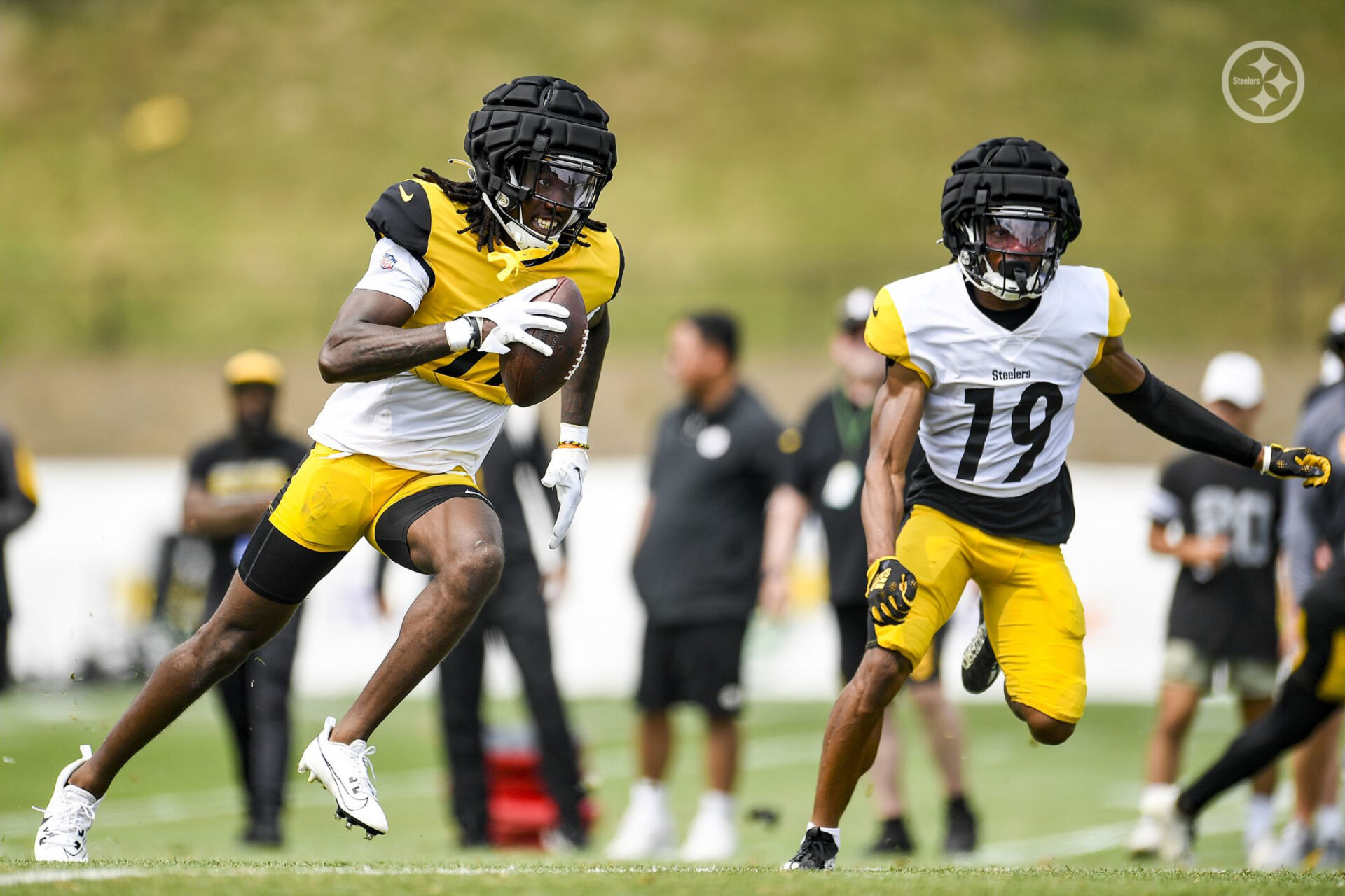 Steelers camp report: Veteran safeties Damontae Kazee, Keanu Neal