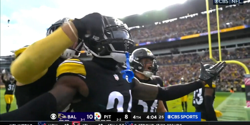 Watch: Joey Porter Jr. picks off Lamar Jackson for key Steelers turnover